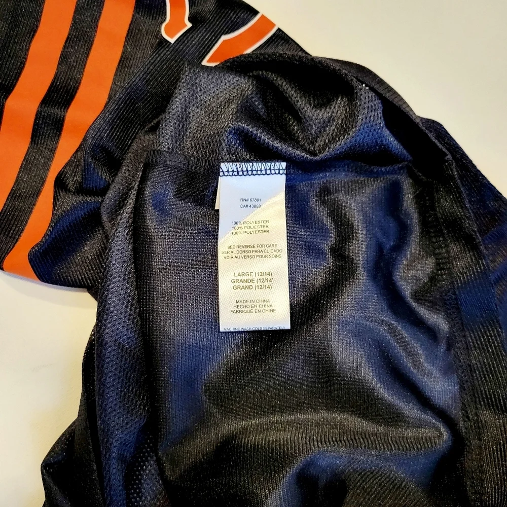 NFL Chicago Bears boys #52 Mack football jersey NWT